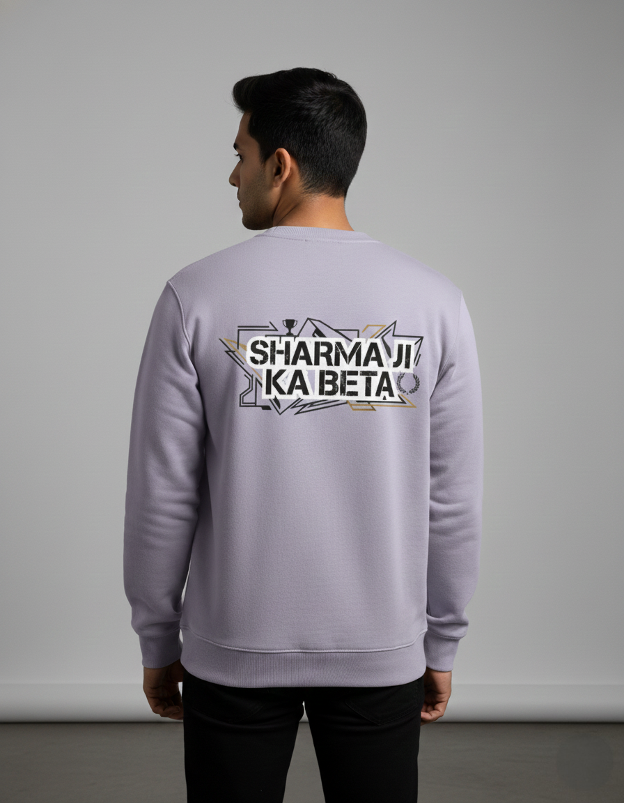 Sharma Ji Ka Beta Sweatshirt - Funny Desi Hoodie | Avatar Clothing Co.